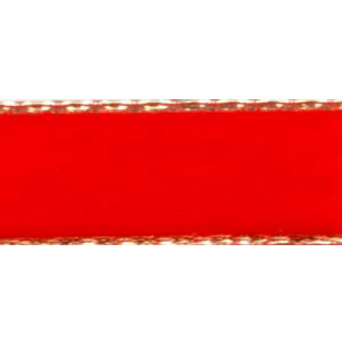Zierbänder Metallic Samtband 12302
