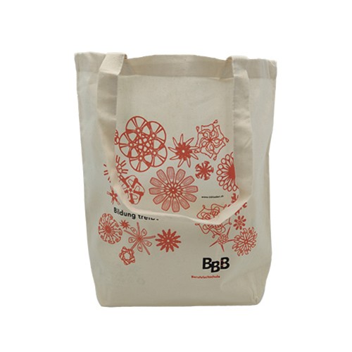 Cabas avec impression naturel Cotton Bag