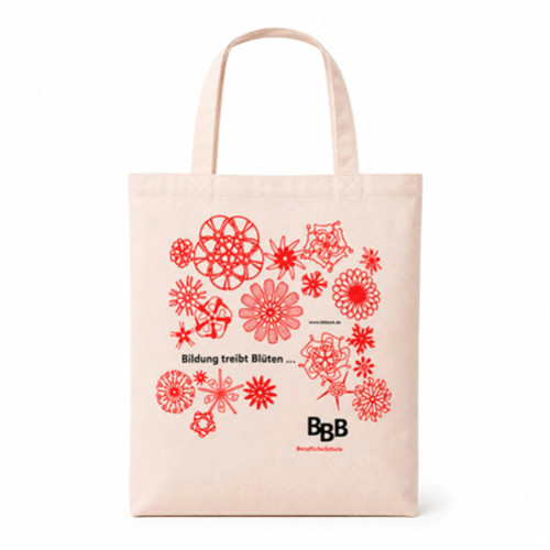 Tragtaschen mit Druck Natur Cotton Bag