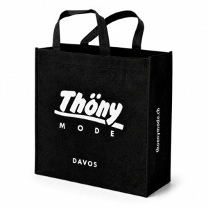 Tragtaschen mit Druck Kunststoff Premium Evoque