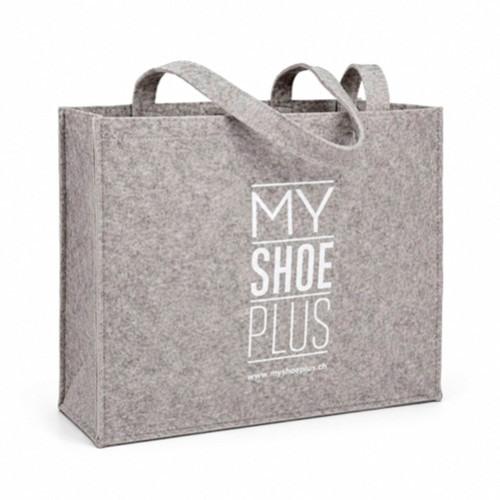 Tragtaschen mit Druck Natur Filz Bag