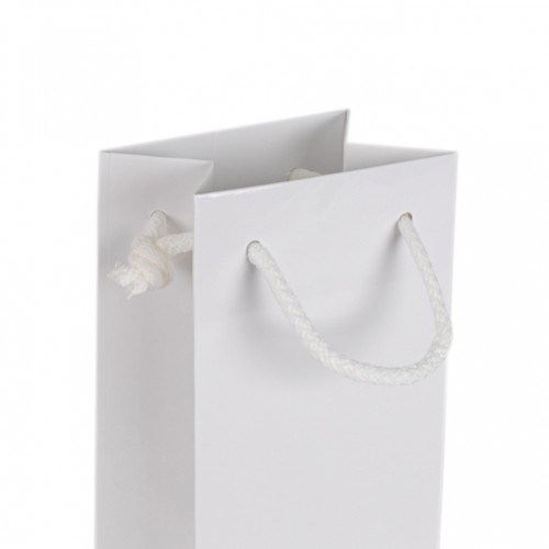 Blanc plastifié brillant Cabas sans impression papier premium Lausanne Cabas sans impression papier premium Lausanne