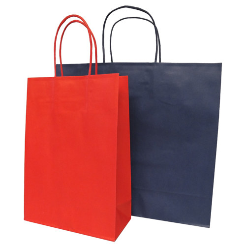 Rouge et bleu Cabas sans impression papier classic Milano Cabas sans impression papier classic Milano