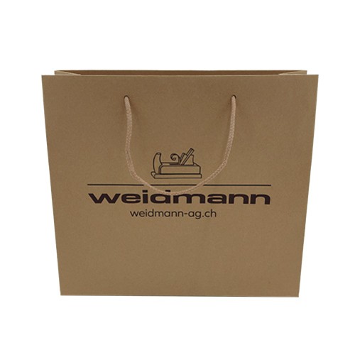 Tragtaschen mit Druck Papier Premium Kleinauflagen Davos