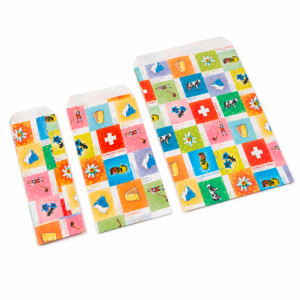 Beutel Tüten Pochetten Souvenirbeutel Swiss Memory