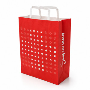 Aktionen Tragtaschen ohne Druck Papier Classic Switzerland