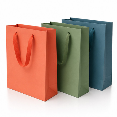 Tragtaschen ohne Druck Papier Premium Verbier