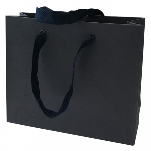 Bleu foncé Cabas sans impression papier premium Verbier Cabas sans impression papier premium Verbier