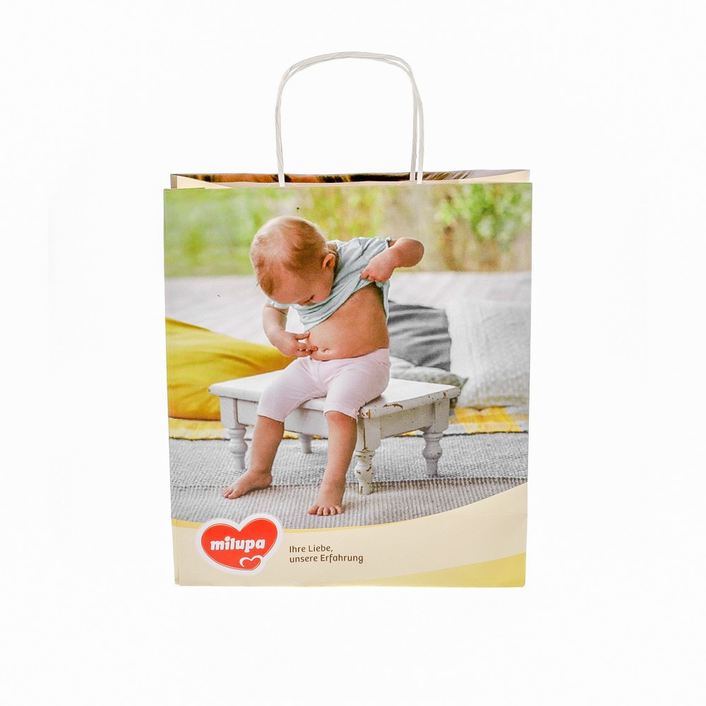 Tragtaschen mit Druck Papier Ligne Golf Offset